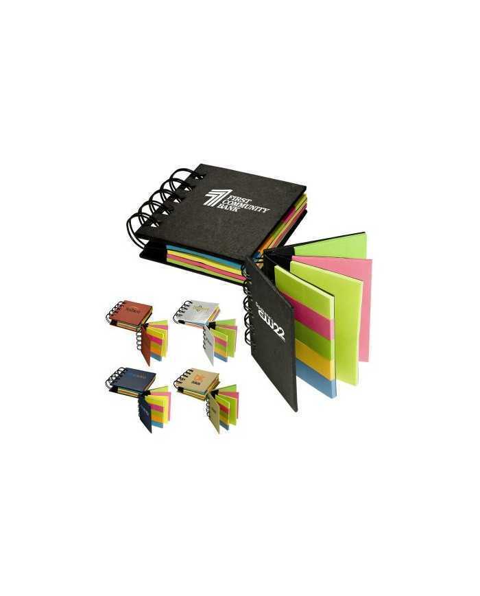 Notebook Mini con Espiral Negro