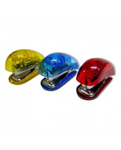 Mini emgrampador con plastico transparente
