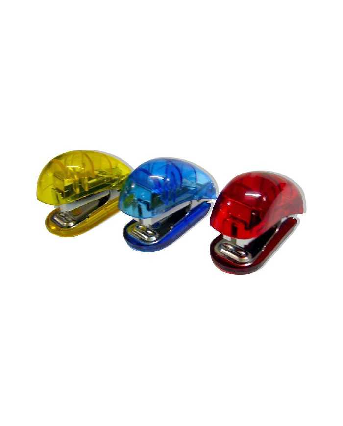 Mini emgrampador con plastico transparente