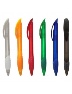 Boligrafo Plastico Traslucido