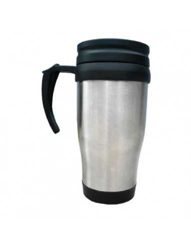 Mug Plateado Tapa Asa Negra Mug Plateado Tapa Asa Negra