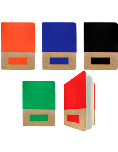 Libreta Ecologica Cubierta Lino