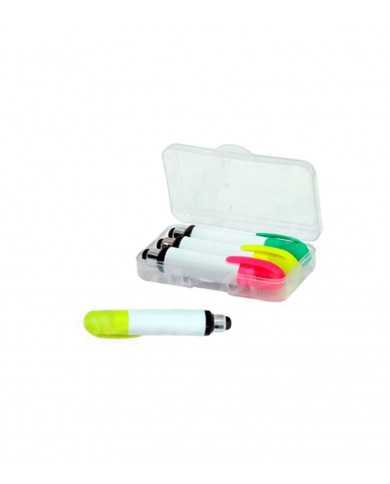Resaltador crayola con touch transparente