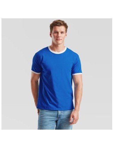 Polo Basico Personalizado Cuello Redondo color azul