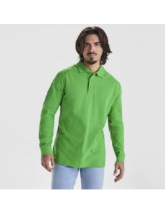 Polo AlgodÃ³n Camisero Manga Larg