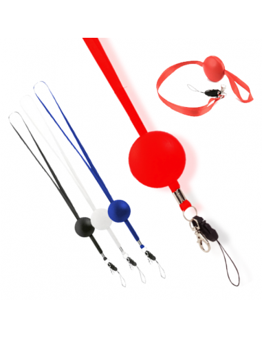Lanyard Antiestrés Rodio Lanyard Antiestrés Rodio