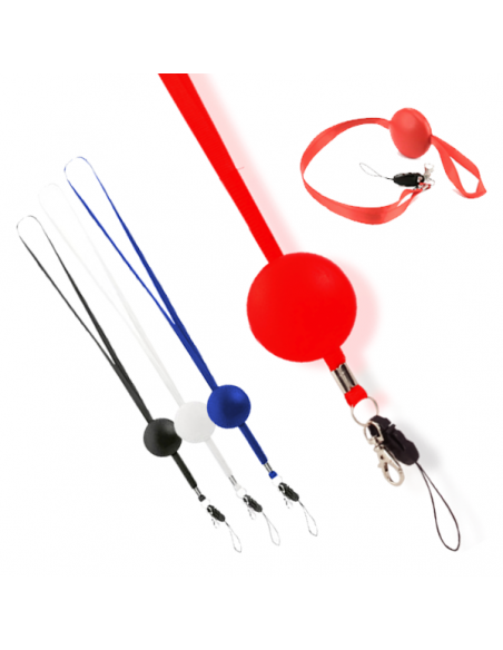 Lanyard Antiestrés Rodio Lanyard Antiestrés Rodio